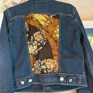 Upcycled Cycled jean jacket